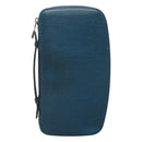 LOUIS VUITTON Epi Organizer Atholl Clutch Bag Blue M60731 LV Auth nb291-13