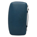 LOUIS VUITTON Epi Organizer Atholl Clutch Bag Blue M60731 LV Auth nb291-2