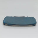 LOUIS VUITTON Epi Organizer Atholl Clutch Bag Blue M60731 LV Auth nb291-3