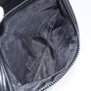 CELINE Clutch Bag Leather Black Auth nb304-12