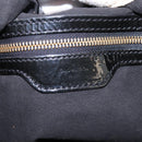 LOUIS VUITTON Monogram Mahina Surya L Bag Enamel Black M95881 LV Auth nb310-15