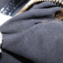 LOUIS VUITTON Monogram Mahina Surya L Bag Enamel Black M95881 LV Auth nb310-21