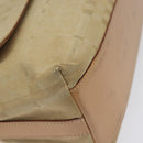 BURBERRY Nova Check Shoulder Bag Canvas Beige Auth nb311-14