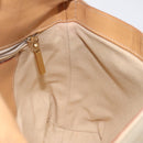 BURBERRY Nova Check Shoulder Bag Canvas Beige Auth nb311-18