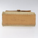 BURBERRY Nova Check Shoulder Bag Canvas Beige Auth nb311-5