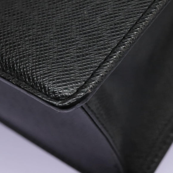 LOUIS VUITTON Taiga Serviette Kazan Business Bag Ardoise M30802 LV Auth nb348