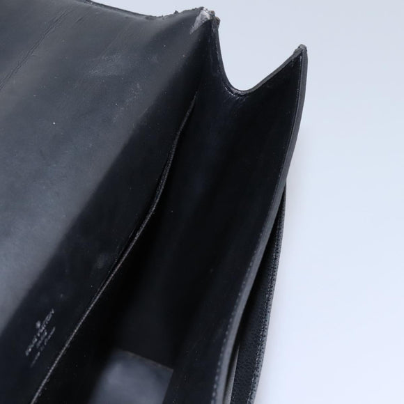 LOUIS VUITTON Taiga Serviette Kazan Business Bag Ardoise M30802 LV Auth nb348