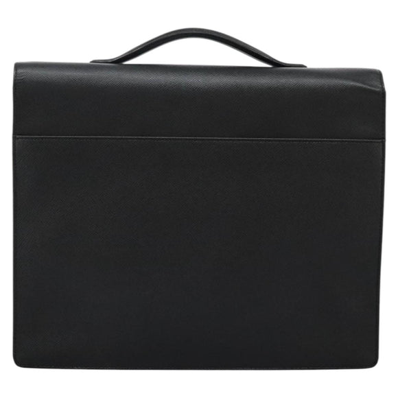 LOUIS VUITTON Taiga Serviette Kazan Business Bag Ardoise M30802 LV Auth nb348