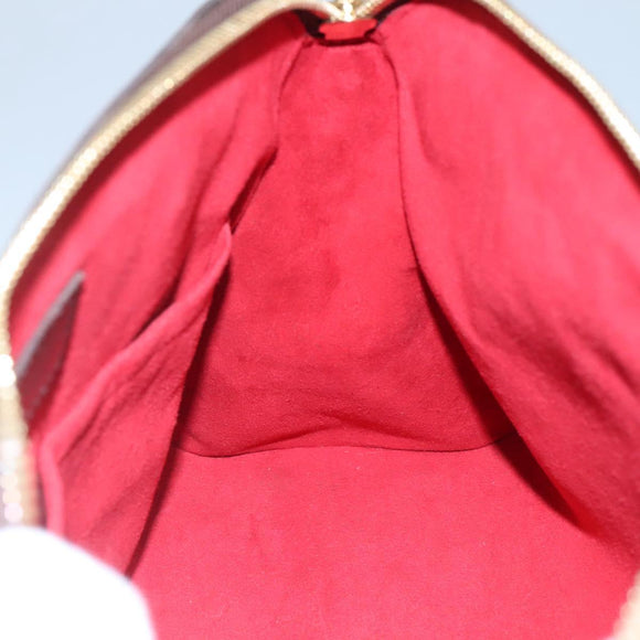 LOUIS VUITTON Damier Ebene Trevi PM Hand Bag 2way N51997 LV Auth nb351AV