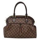LOUIS VUITTON Damier Ebene Trevi PM Hand Bag 2way N51997 LV Auth nb351AV-13