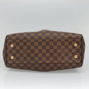 LOUIS VUITTON Damier Ebene Trevi PM Hand Bag 2way N51997 LV Auth nb351AV-5