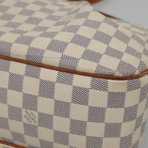 LOUIS VUITTON Damier Azur Siracusa MM Shoulder Bag N41112 LV Auth nb380