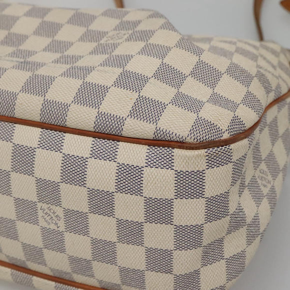 LOUIS VUITTON Damier Azur Siracusa MM Shoulder Bag N41112 LV Auth nb380