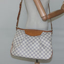 LOUIS VUITTON Damier Azur Siracusa MM Shoulder Bag N41112 LV Auth nb380-23