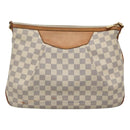 LOUIS VUITTON Damier Azur Siracusa MM Shoulder Bag N41112 LV Auth nb380-2
