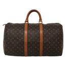 LOUIS VUITTON Monogram Keepall 50 Boston Bag M41426 LV Auth nb385-2