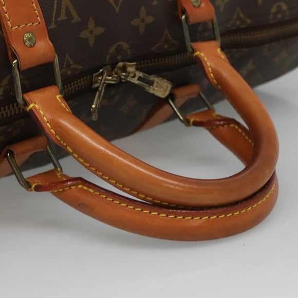 LOUIS VUITTON Monogram Keepall 50 Boston Bag M41426 LV Auth nb385