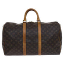 LOUIS VUITTON Monogram Keepall 50 Boston Bag M41426 LV Auth nb386-2