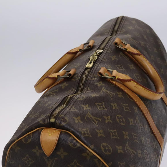LOUIS VUITTON Monogram Keepall 50 Boston Bag M41426 LV Auth nb386