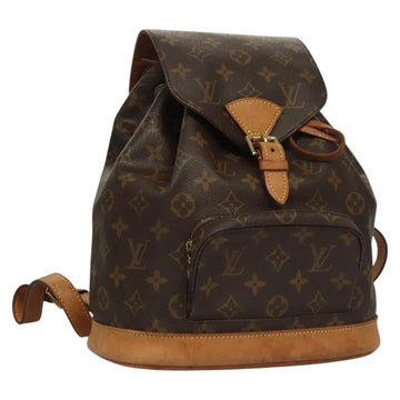 LOUIS VUITTON Monogram Montsouris MM Backpack M51136 LV Auth nb420