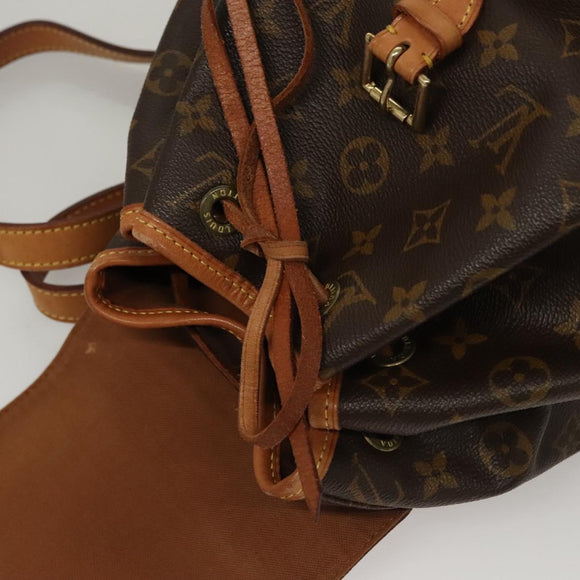 LOUIS VUITTON Monogram Montsouris MM Backpack M51136 LV Auth nb420
