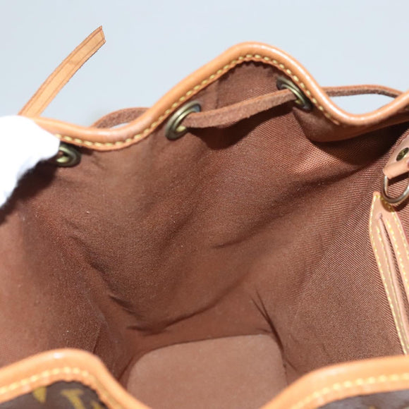 LOUIS VUITTON Monogram Montsouris MM Backpack M51136 LV Auth nb420