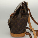 LOUIS VUITTON Monogram Montsouris MM Backpack M51136 LV Auth nb420-3