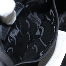 Salvatore Ferragamo Shoulder Bag Suede Black Gold Auth nb434-19