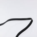 Salvatore Ferragamo Shoulder Bag Suede Black Gold Auth nb434-8