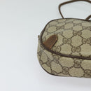 GUCCI GG Supreme Web Sherry Line Shoulder Bag PVC Beige 89 02 066 Auth nb440-9