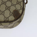 GUCCI GG Supreme Web Sherry Line Shoulder Bag PVC Beige 89 02 066 Auth nb440-16