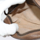 GUCCI GG Supreme Web Sherry Line Shoulder Bag PVC Beige 89 02 066 Auth nb440-19