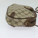 GUCCI GG Supreme Web Sherry Line Shoulder Bag PVC Beige 89 02 066 Auth nb440-4