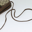 GUCCI GG Supreme Web Sherry Line Shoulder Bag PVC Beige 89 02 066 Auth nb440-7