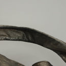 GUCCI Shoulder Bag Leather Silver Gold 197061 Auth nb455-8