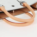 LOUIS VUITTON Monogram Miroir Sac Plat Bag Silver Argent M45884 LV Auth nb472M-10