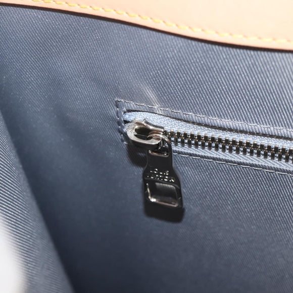 LOUIS VUITTON Monogram Miroir Sac Plat Bag Silver Argent M45884 LV Auth nb472M