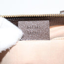 GUCCI GG Supreme Web Sherry Line Bag PVC 2way Beige Gold 547551 Auth nb475M-21