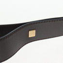 LOEWE Anagram Hammock Shoulder Bag Leather Beige Gold Auth nb477M-9