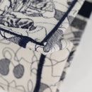 Christian Dior Book Tote Tote Bag Canvas Navy Auth nb483M-9