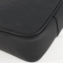 GUCCI Guccissima Shoulder Bag Leather Black 771321 Auth nb492M-17