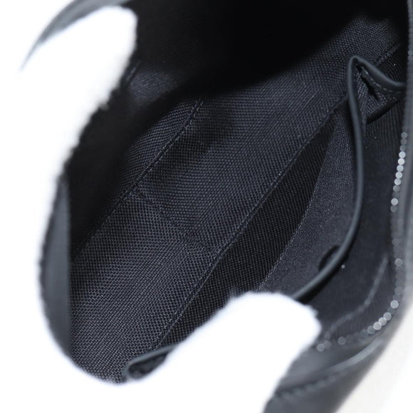 GUCCI Guccissima Shoulder Bag Leather Black 771321 Auth nb492M