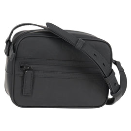 GUCCI Guccissima Shoulder Bag Leather Black 771321 Auth nb492M