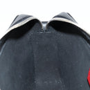 VALENTINO Shoulder Bag Leather Black Silver Auth nb493M-20