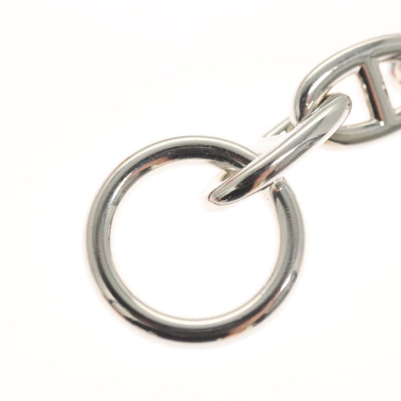 HERMES Chaine d'Ancre MM Bracelet Ag925 Silver Auth nb497SM