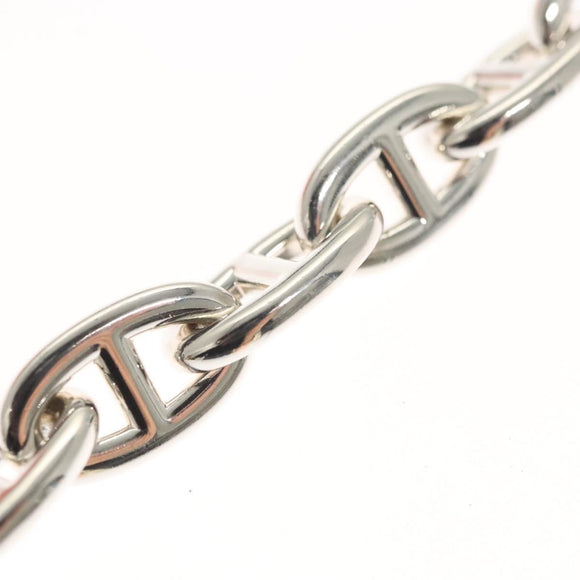 HERMES Chaine d'Ancre MM Bracelet Ag925 Silver Auth nb497SM