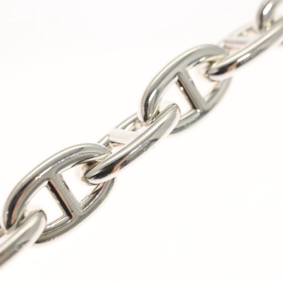 HERMES Chaine d'Ancre MM Bracelet Ag925 Silver Auth nb497M