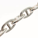 HERMES Chaine d'Ancre MM Bracelet Ag925 Silver Auth nb497SM-17