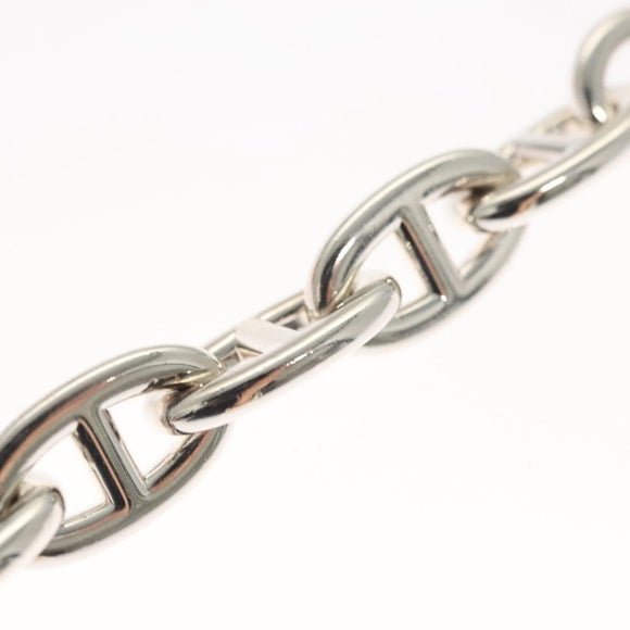 HERMES Chaine d'Ancre MM Bracelet Ag925 Silver Auth nb497SM