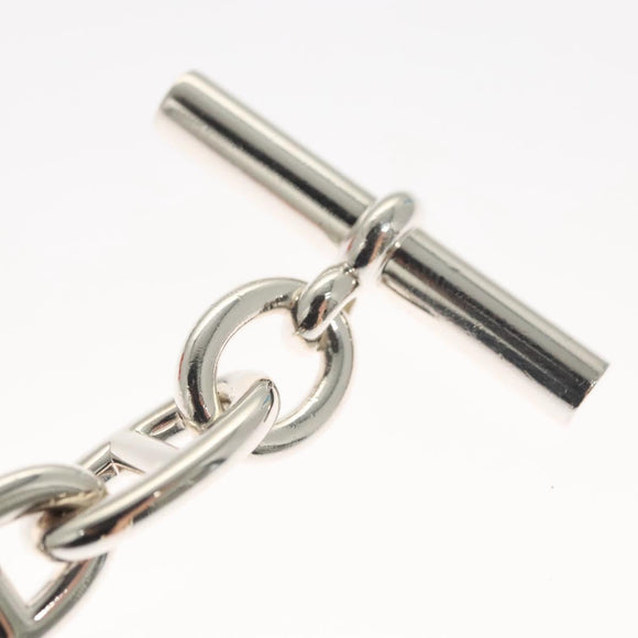 HERMES Chaine d'Ancre MM Bracelet Ag925 Silver Auth nb497M